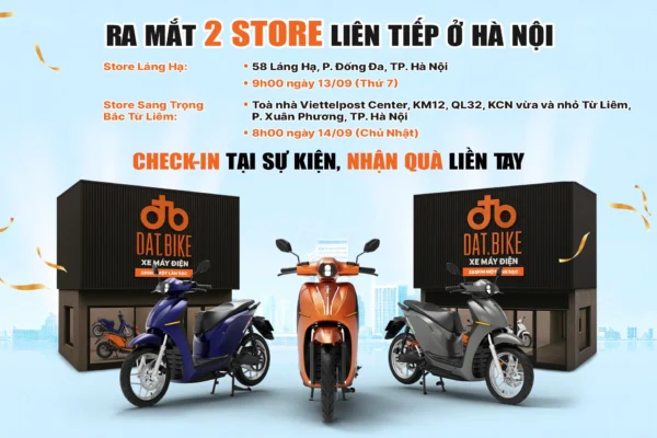Dat Bike khai trương 2 store mới tại Hà Nội: Láng Hạ & Bắc Từ Liêm