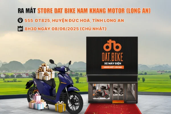 Khai trương Store Dat Bike Nam Khang Motor tại Long An