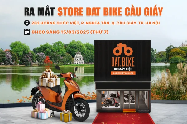 Dat Bike ra mắt Store Cầu Giấy (Hà Nội) – bước tiến lớn tại Miền Bắc