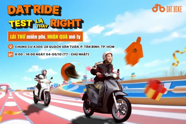 Dat Ride: Chuỗi sự kiện lái thử xe Dat Bike đã chính thức trở lại!